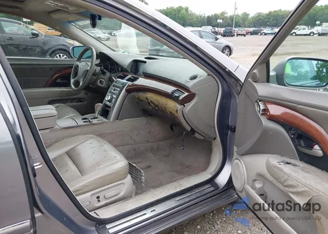 2005 Acura Rl 3.5 из США, поврежденный, VIN JH4KB16565C009981